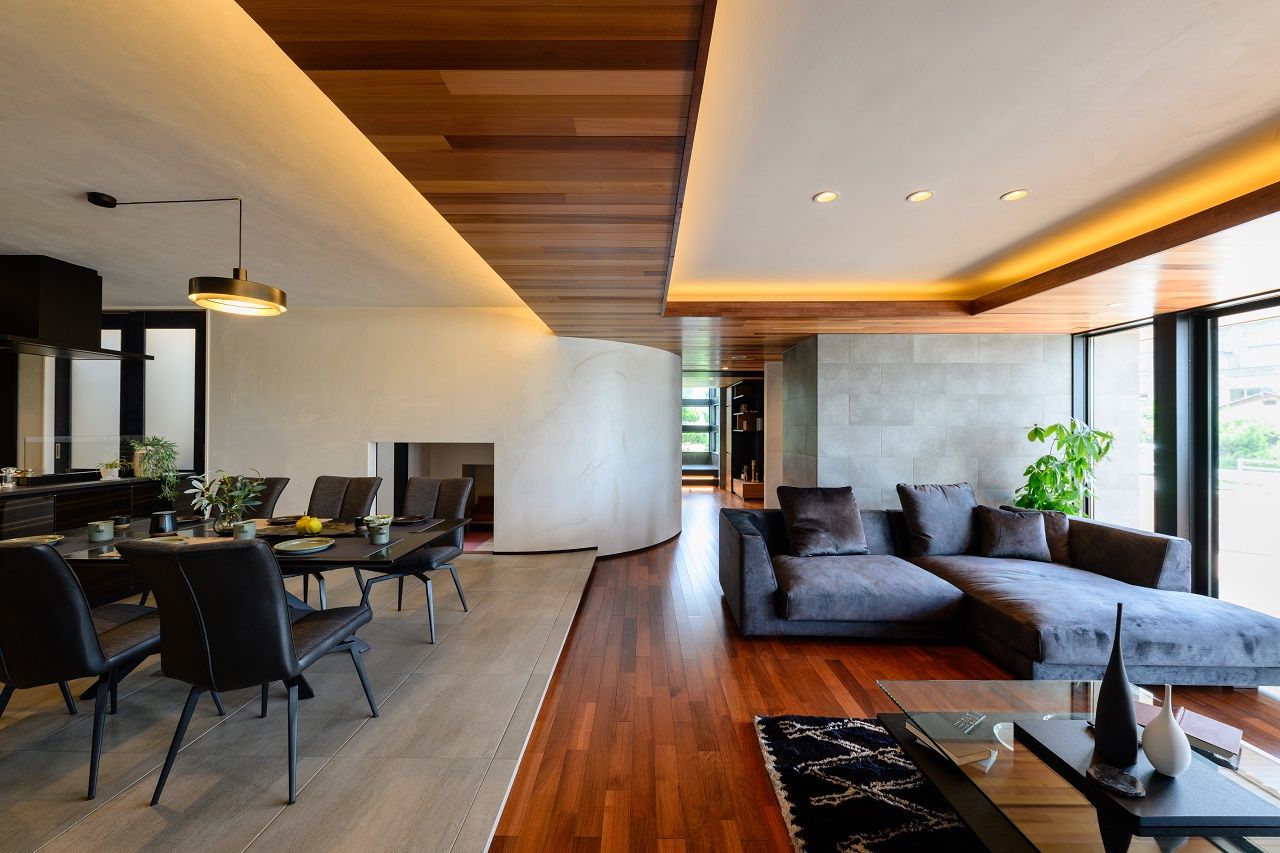 アルファホーム／オーガニックハウス新潟 境界が重なり合う、街のなかの奥行き感がある暮らしの建築実例画像2