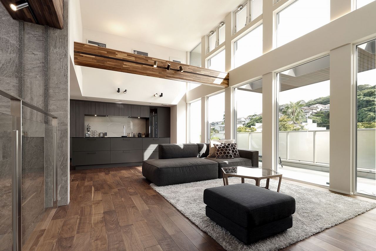 アルファホーム／オーガニックハウス新潟 空間を重ね合わせてつくる美の邸宅の建築実例画像4