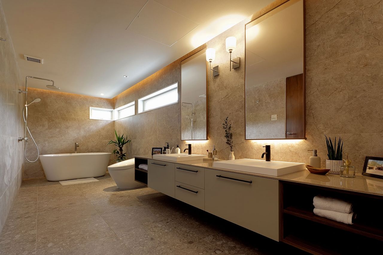 アルファホーム／オーガニックハウス新潟 空間を重ね合わせてつくる美の邸宅の建築実例画像6