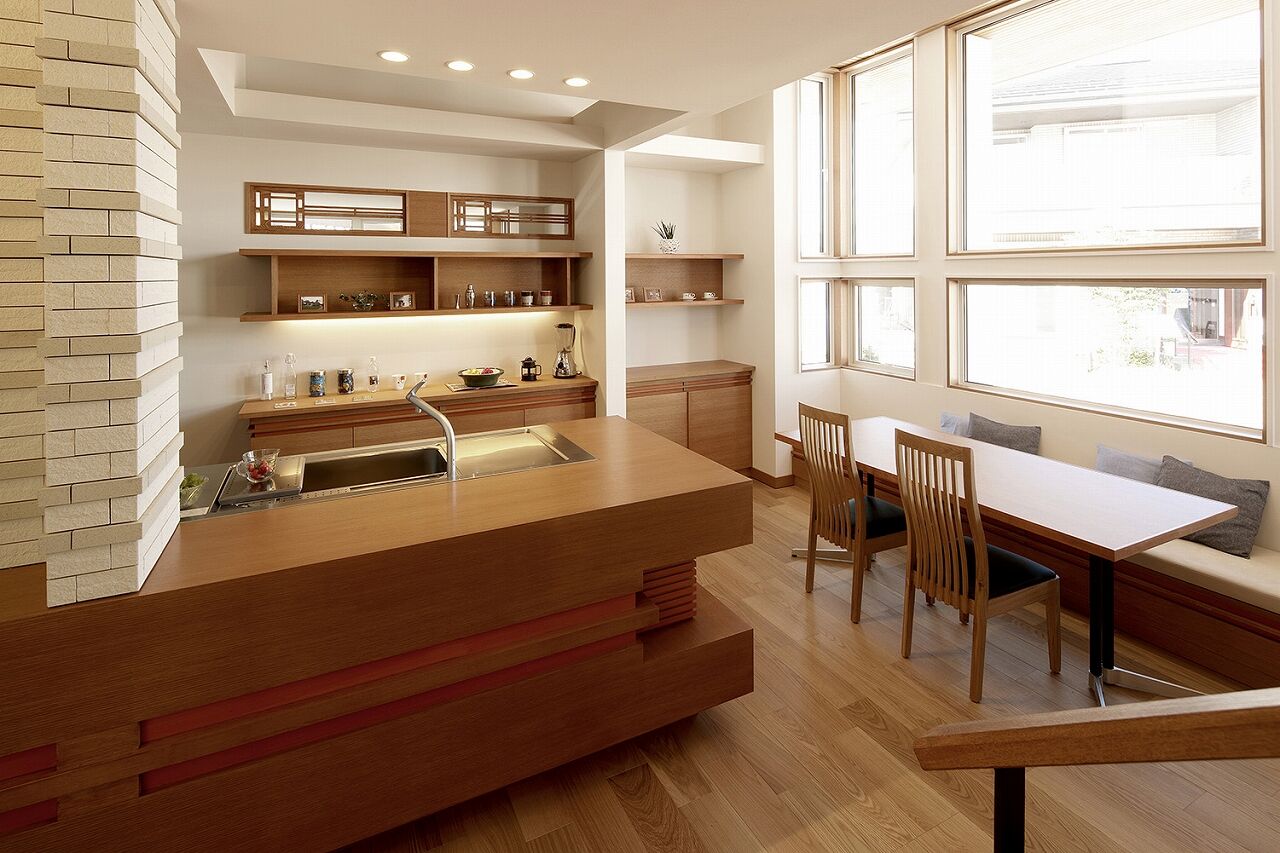 アルファホーム／オーガニックハウス新潟 伝統とモダンが融合した造形美の建築実例画像3