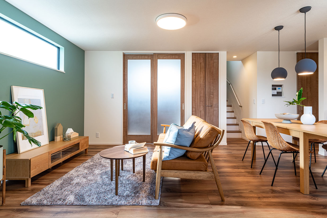 ジブンハウス 【1000万円～1499万円／4LDK／1階和室あり／家事動線／収納充実】肩肘はらないシンプルハウスの建築実例画像4