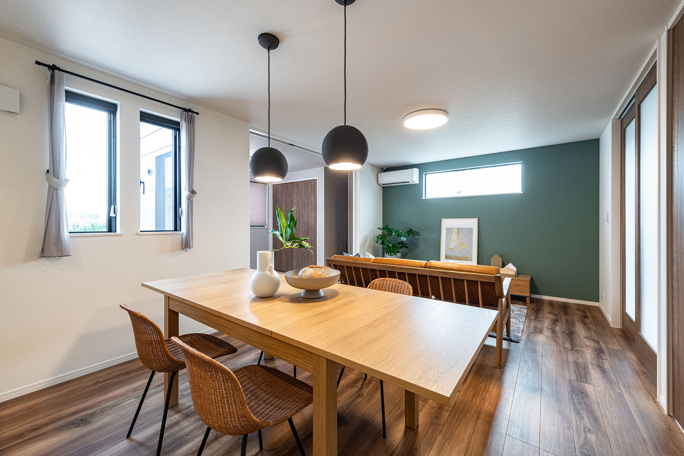 ジブンハウス 【1000万円～1499万円／4LDK／1階和室あり／家事動線／収納充実】肩肘はらないシンプルハウスの建築実例画像5