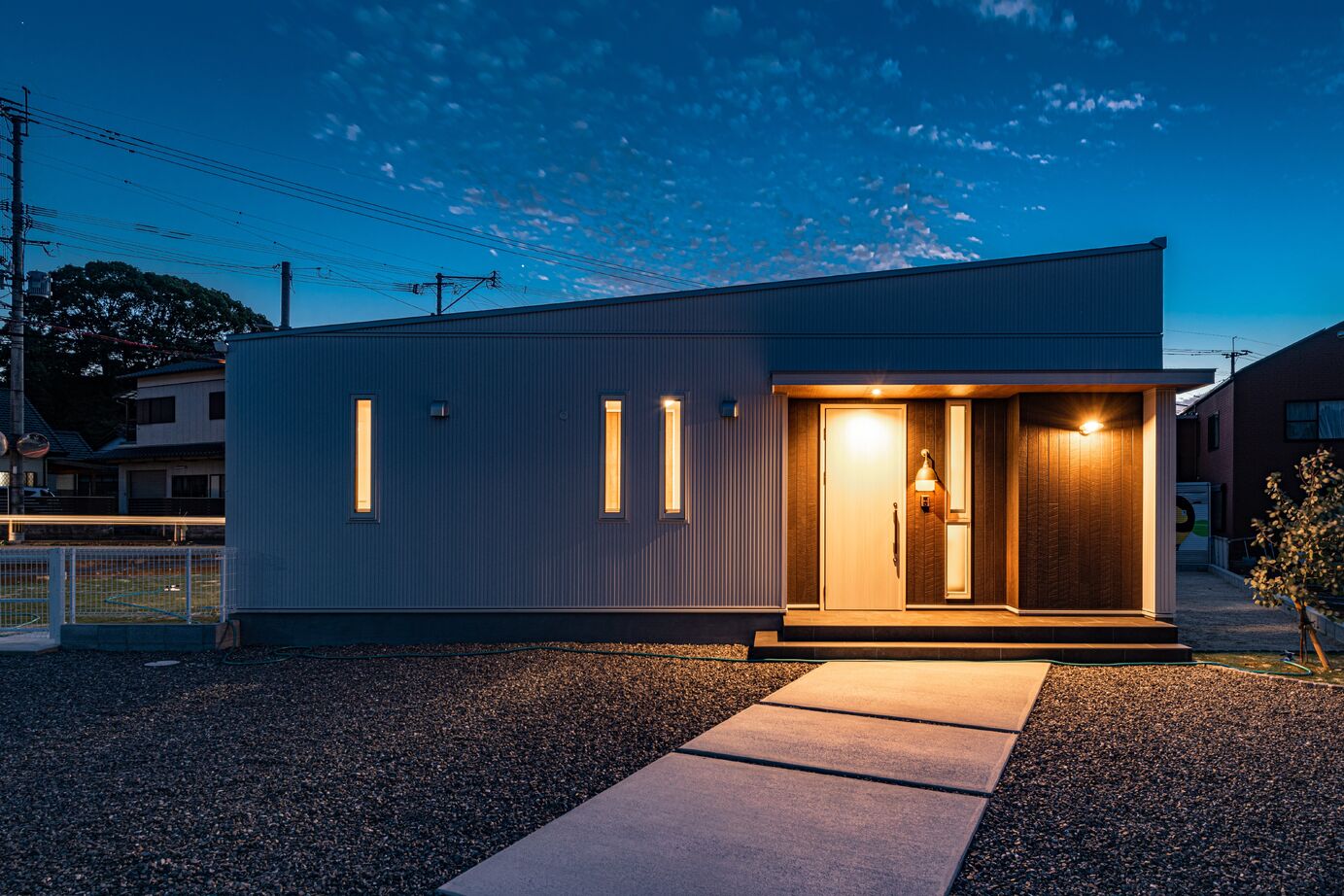 ジブンハウス 【本体価格2400万円/4LDK/20坪台/間取図有/平屋】老後も視野に入れた北欧スタイルの平屋暮らしの建築実例画像2