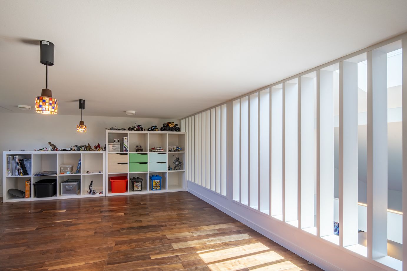 スマトチ <甲斐市｜小屋裏収納｜4人家族>外壁も室内も塗り壁で仕上げた和モダンデザインの平屋の建築実例画像5