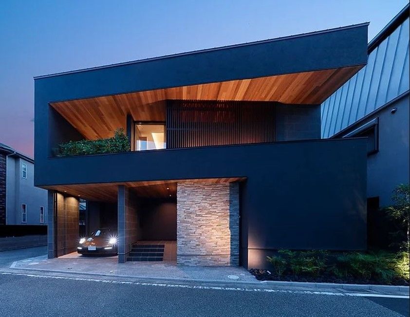 RIPARO 【芦屋市／モダンアーキテクト／間取り図有】日常を脱出し、わが家を海外リゾートのような非日常空間への建築実例画像