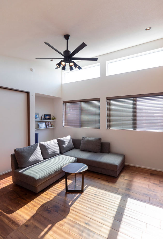 東栄住宅（YUTO-IE） 【延床35坪／間取図有】予算にメリハリをつけ、最も長い時間を過ごすLDKを最大限に広く明るく!の建築実例画像3