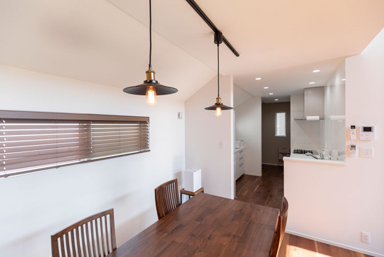 東栄住宅（YUTO-IE） 【延床35坪／間取図有】予算にメリハリをつけ、最も長い時間を過ごすLDKを最大限に広く明るく!の建築実例画像5