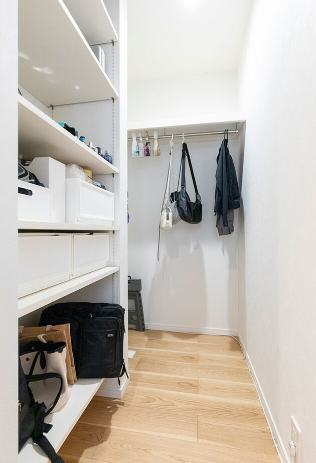 東栄住宅（YUTO-IE） 【延床31.8坪／家事動線／収納／間取図】自分たちのライフスタイルに合わせ、使いやすさにこだわった住まいの建築実例画像19