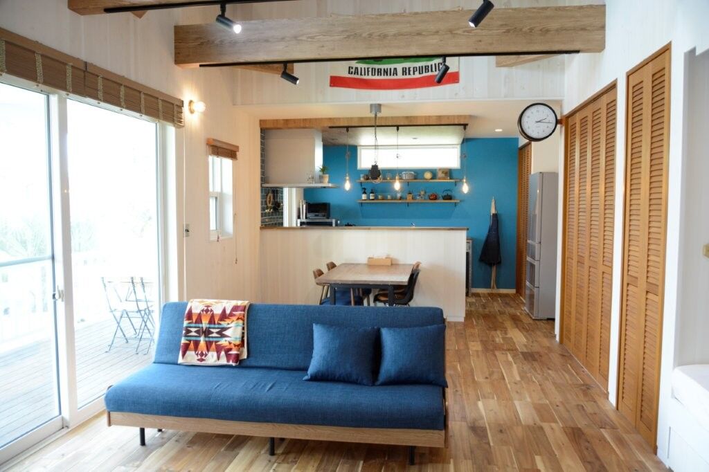 溝田建築設計 ビーチサイドにいるかのような開放感！「西海岸スタイル」の家の建築実例画像2