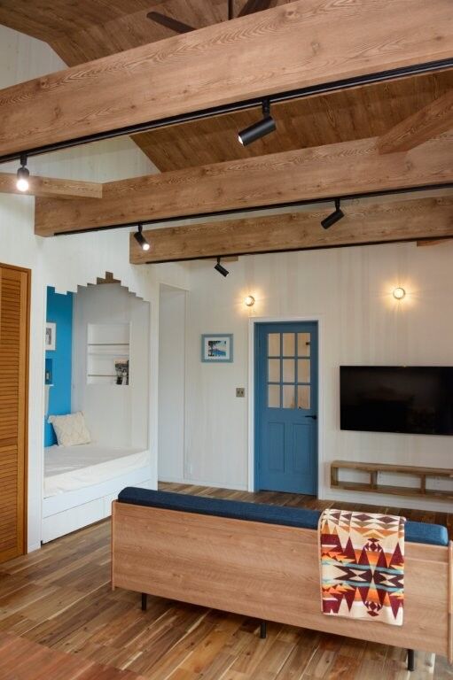 溝田建築設計 ビーチサイドにいるかのような開放感！「西海岸スタイル」の家の建築実例画像4