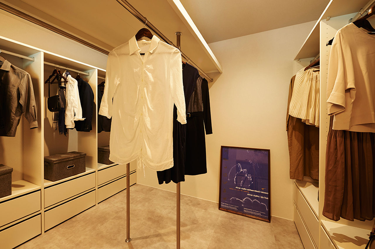 ハウスデザイン建築設計事務所 【3000～3499万円／天童市／2階リビング／ルーフバルコニー】家族と車との暮らしを楽しむインナーガレージの建築実例画像5