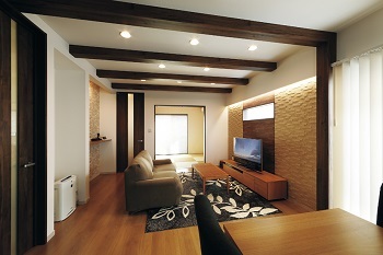 協栄ホーム　奈良店 【施工床面積38.5坪・1780万円】30歳夫婦が実現！土地探しからの注文住宅。技ありのライティングがポイントの建築実例画像5