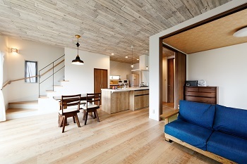 協栄ホーム　奈良店 【35坪1000万円台】奈良県生駒郡斑鳩町、子育てがしやすいヴィンテージテイストの家※間取りありの建築実例画像5