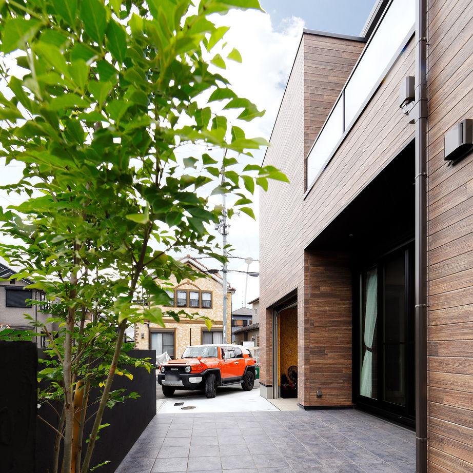 協栄ホーム　奈良店 【施工床35.05坪・香芝】男のロマンを掻き立てる隠れ家のような趣味空間＆ホームBARがある家の建築実例画像