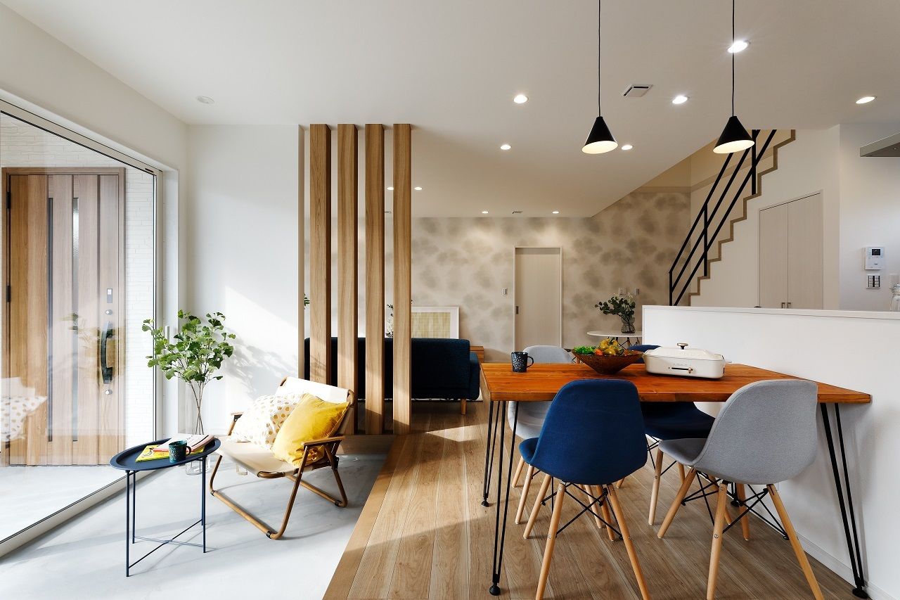 協栄ホーム　奈良店 【奈良/土間/30坪台/2000万円台/間取り図】庭と土間でキャンプ気分！アウトドアライクな家の建築実例画像2