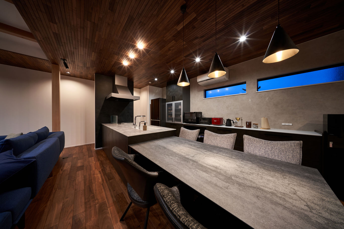 谷川建設 こだわりが光る重厚かつシックな佇まいの建築実例画像3