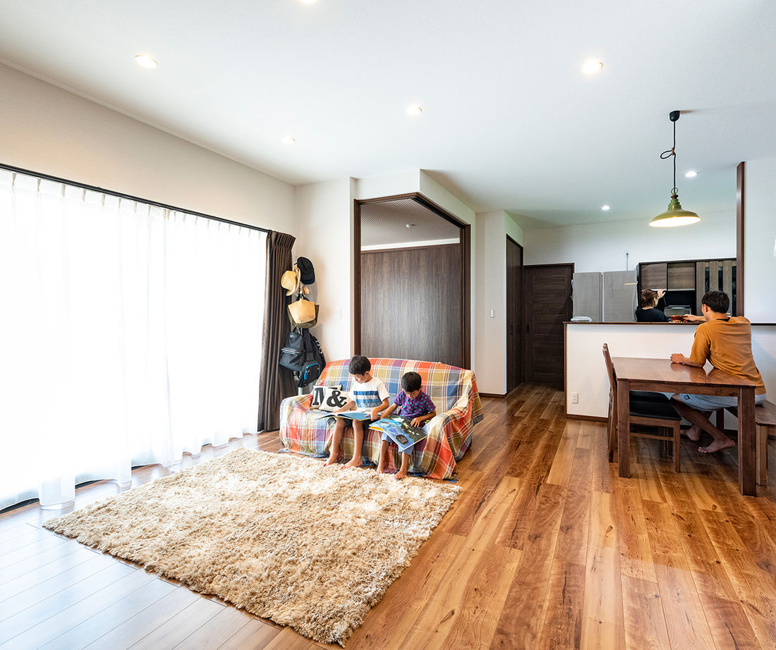 アーティックスホーム BY なかやしき 【2600万円/34坪/間取図有】ネイルサロンと子育てを両立できる平屋の建築実例画像6