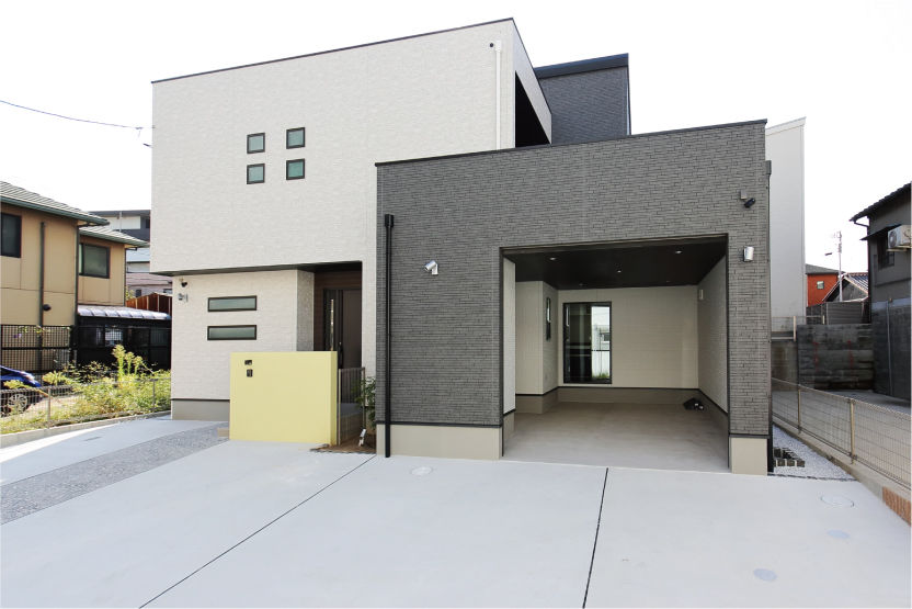 Suumo ガレージのあるかっこいい暮らしの家 なかやしきホーム の建築実例詳細 注文住宅
