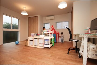 アーティックスホーム BY なかやしき 子どもの成長に合わせて変化する家。家族みんなで家事も趣味も楽しむ「家事ラク子育てハウス」の建築実例画像7