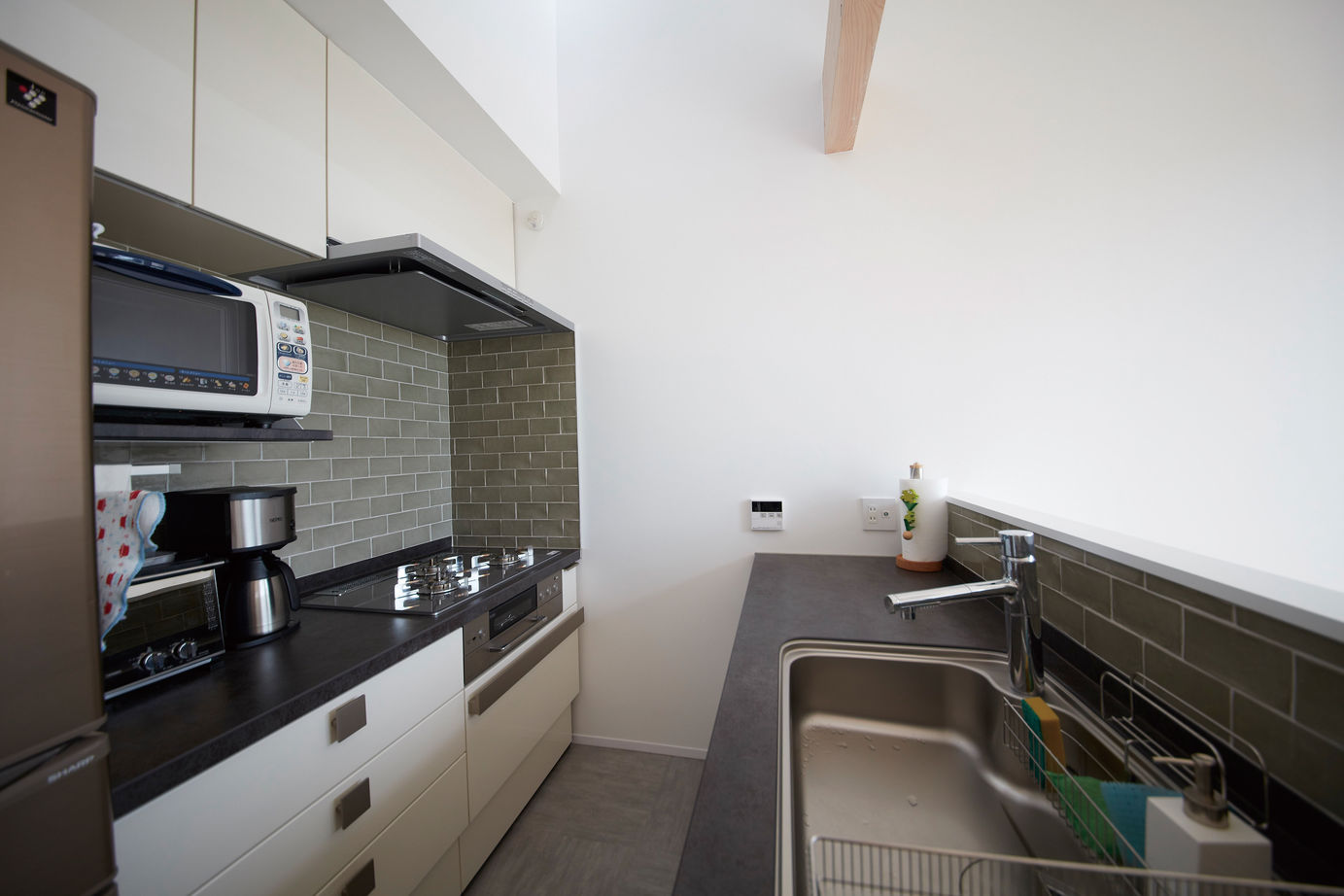 『湘南で家を建てるなら。』 サンキホーム 【湘南/逗子市/2000万円台/24坪/自然素材/間取り図有/海が見える家】高低差のある変形地でも。叶った夢。の建築実例画像7