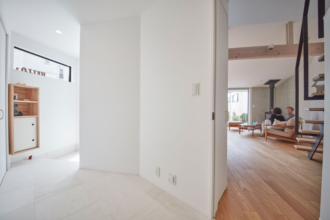 『湘南で家を建てるなら。』 サンキホーム 【湘南/逗子市/2000万円台/24坪/自然素材/間取り図有/海が見える家】高低差のある変形地でも。叶った夢。の建築実例画像10