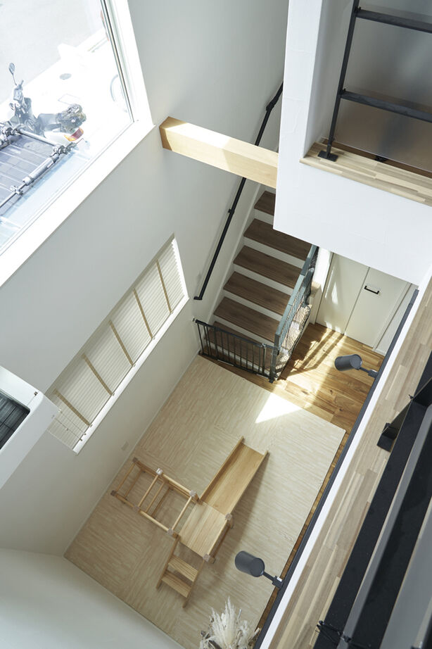 『湘南で家を建てるなら。』 サンキホーム 【湘南/藤沢市/30.3坪/間取り図有】サーフィンライフ＆生活動線にもこだわった自然素材の家の建築実例画像4