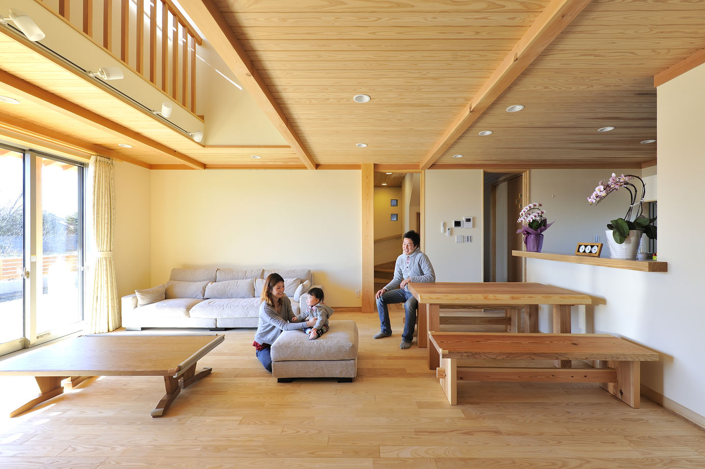 杉内建設 【本体価格2450万円／約41坪】和風住宅で伝統美を堪能。家族の時間をゆっくりと育む伝統和風の住まいの建築実例画像2