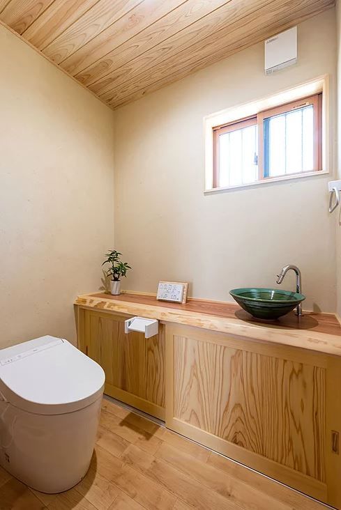 杉内建設 【本体価格2402万円/約41坪/平屋】梁丸太の現し×化粧垂木×真壁造り。和風建築ならではの設えのある平屋の建築実例画像4