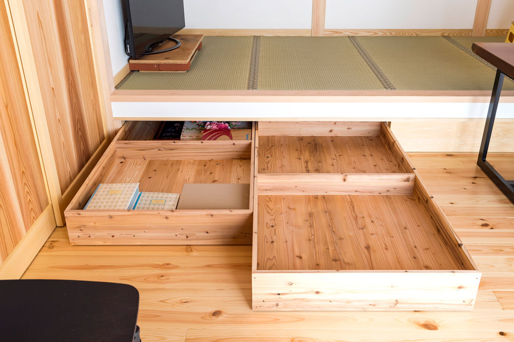 杉内建設 【本体価格2196万円/37坪/平屋】化粧垂木が美しい　自然素材をふんだんに使った小上がり畳がある和風の平屋の建築実例画像5