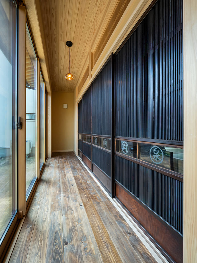 杉内建設 【本体価格2204万円/32坪】古建具を蘇らせ、イナゴ天井が華やかさを添える粋な純和風住宅の建築実例画像6