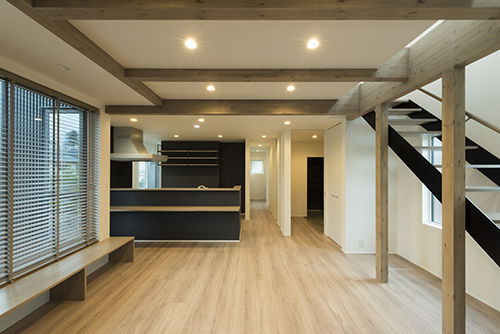 Nstyle+oneナカヒロハウジング 【2000～2500万円×スタイリッシュモダン】リゾート感漂うオシャレな空間でゆっくりとくつろげる家の建築実例画像6