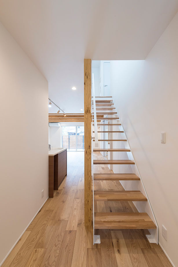 Nstyle+oneナカヒロハウジング 【2100～2199万円×ビルトインガレージ×鉄骨階段】和室とリビングがつながる開放的な住まいの建築実例画像6