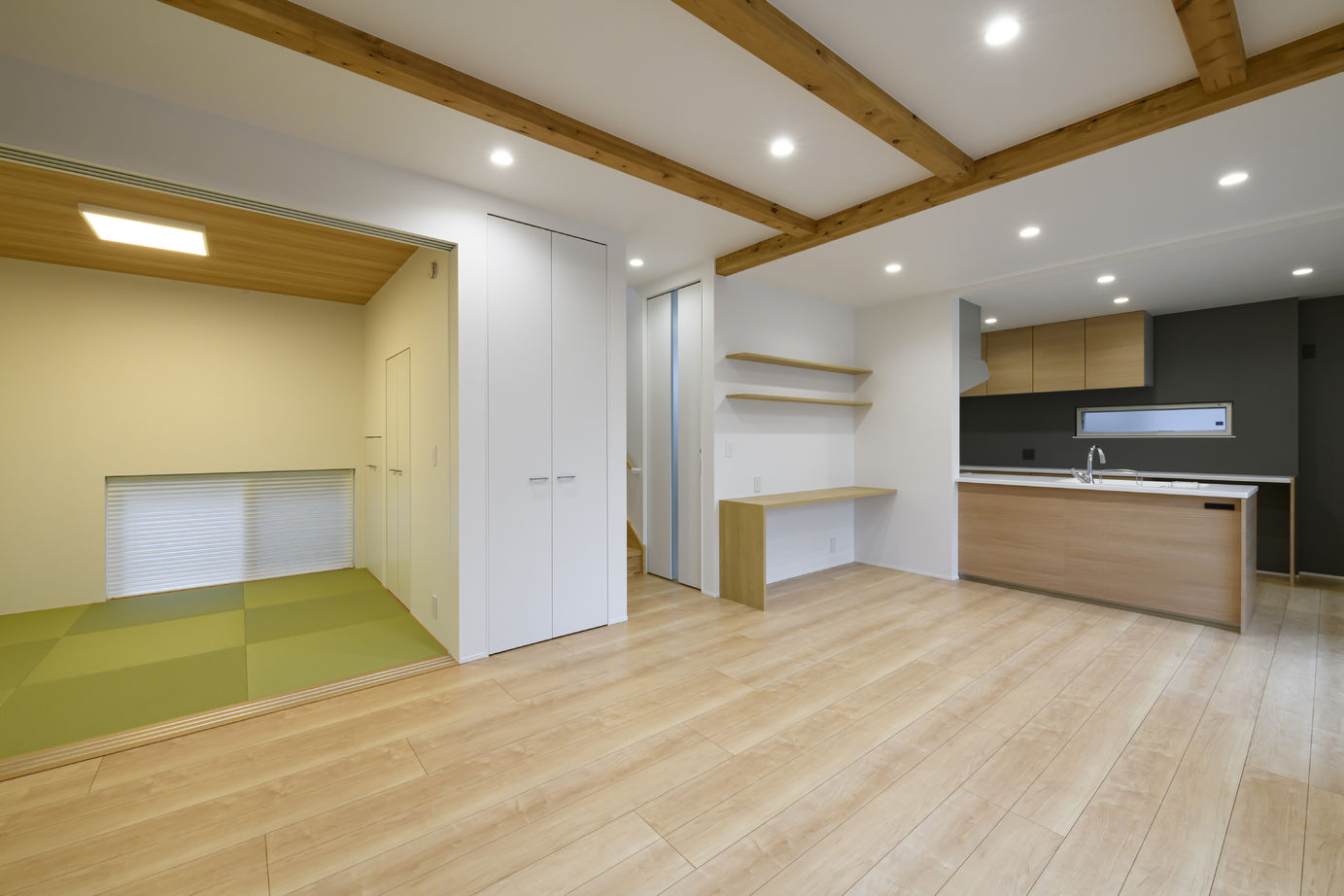 Nstyle+oneナカヒロハウジング コミュニケーションストレスフリー(R)の家『頭のよい子が育つ家』の建築実例画像2