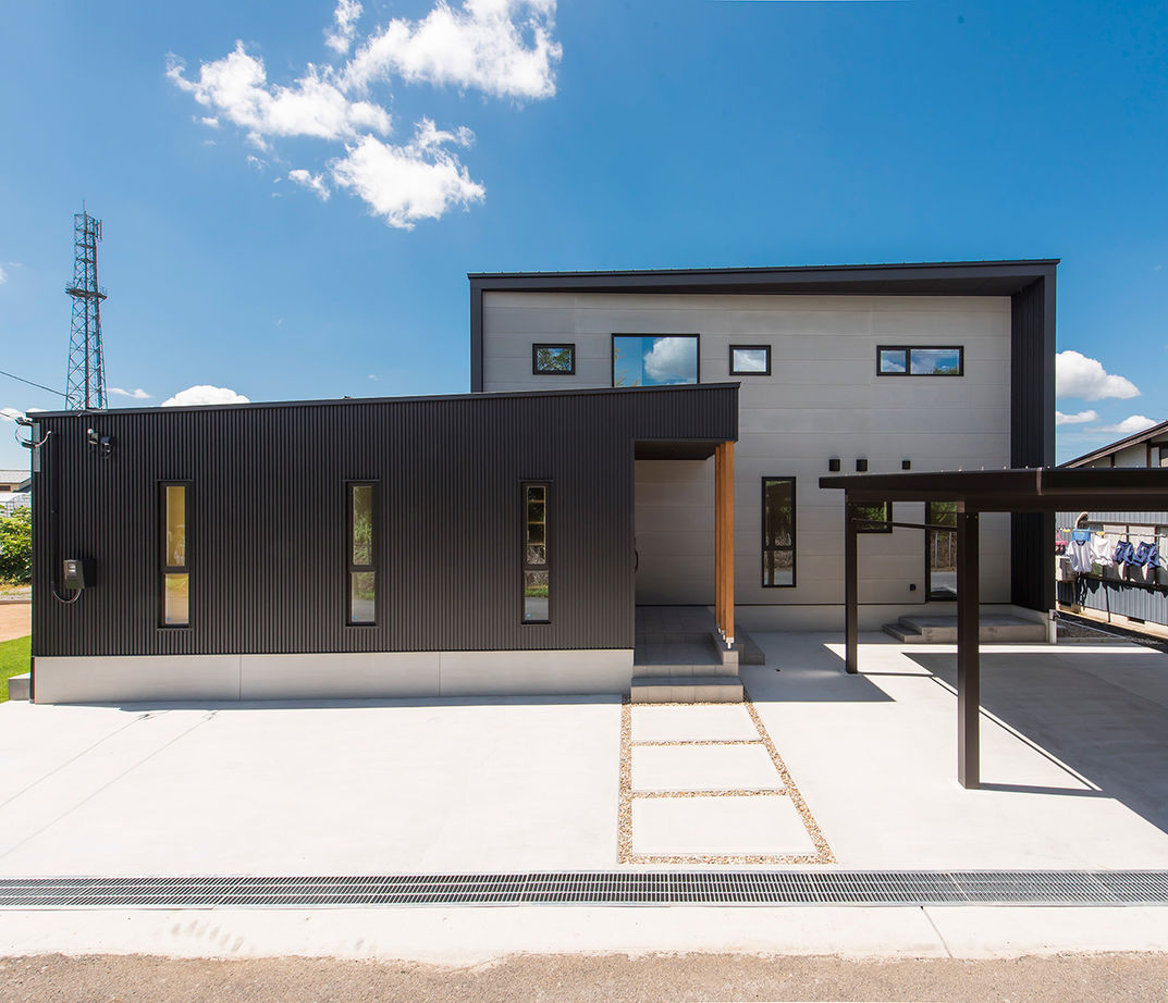 Nstyle+oneナカヒロハウジング 【1900～1999万円×4LDK×吹抜け】家族のコミュニケーションが広がるコンパクト設計のスタイリッシュな家の建築実例画像3