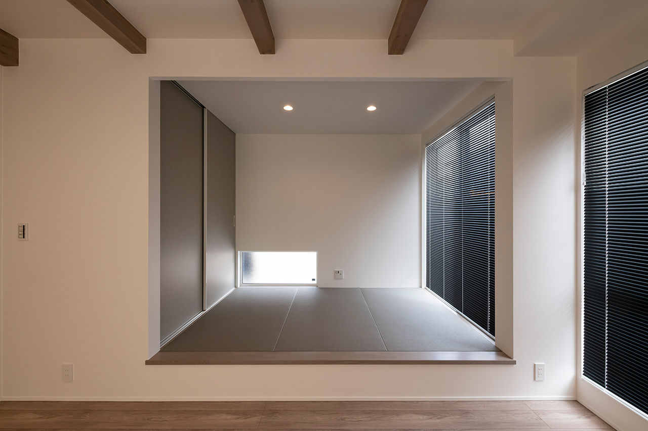 Nstyle+oneナカヒロハウジング 【1900～1999万円×3LDK×小上がり×サニタリースペース】テラスと一体化した明るいリビングのある住まいの建築実例画像9