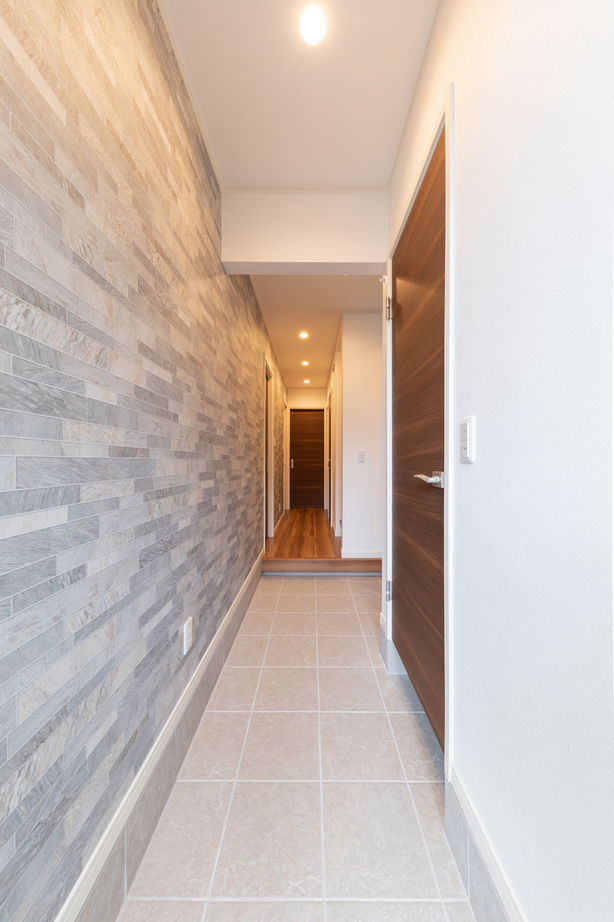 ヒノキブン 【名古屋市/間取り図/建て替え/狭小３階建】間口約５ｍの家。部屋数も収納も充実。開放感たっぷり２階LDKの建築実例画像3