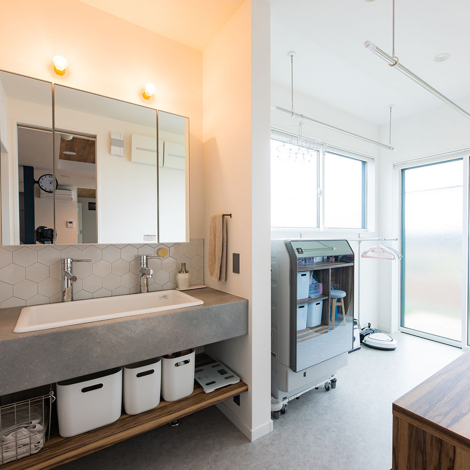 シアーズホーム 【熊本市/平屋/4LDK＋小屋裏収納/2000万円台】憧れのホームシアターと、ランドリールームのある平屋の建築実例画像8