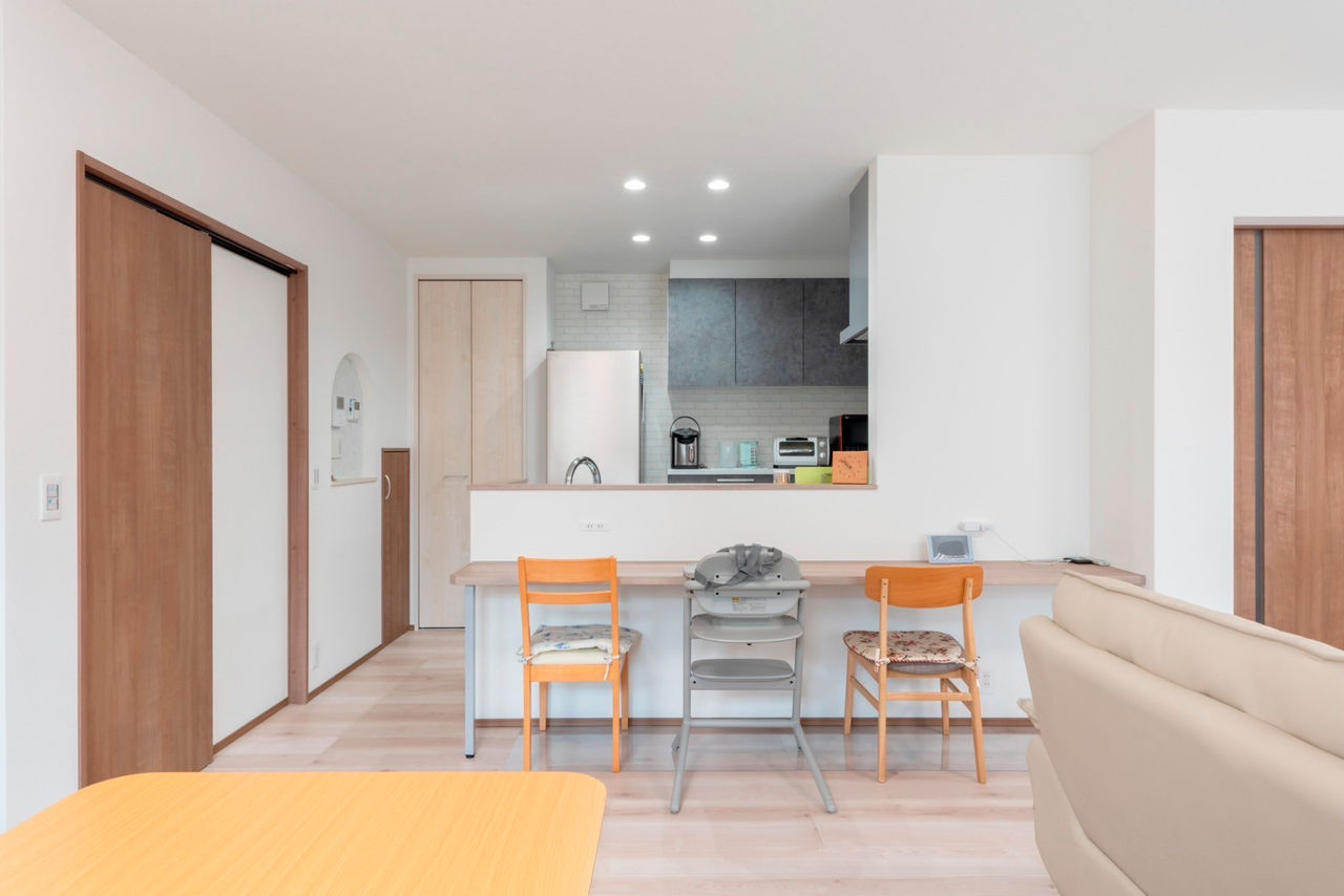 さくら 岐阜・大垣・名古屋 【岐阜市｜2000万円台｜30坪台｜間取り有】かわいい雰囲気の家事ラクな家の建築実例画像2