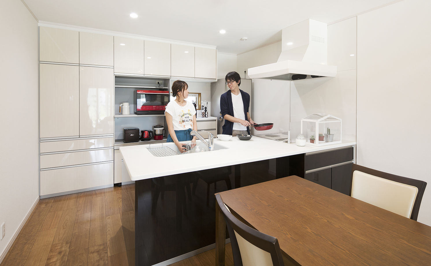 「完全フル装備の家」富士住建 【平屋/1000万円台/家事ラク動線/間取り図有】将来を見据えた平屋住宅。決め手は住宅性能とデザインの建築実例画像6