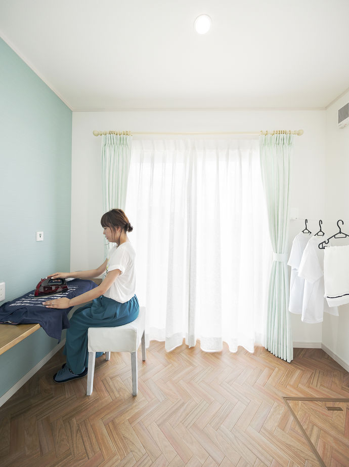 「完全フル装備の家」富士住建 【平屋/1000万円台/家事ラク動線/間取り図有】将来を見据えた平屋住宅。決め手は住宅性能とデザインの建築実例画像9