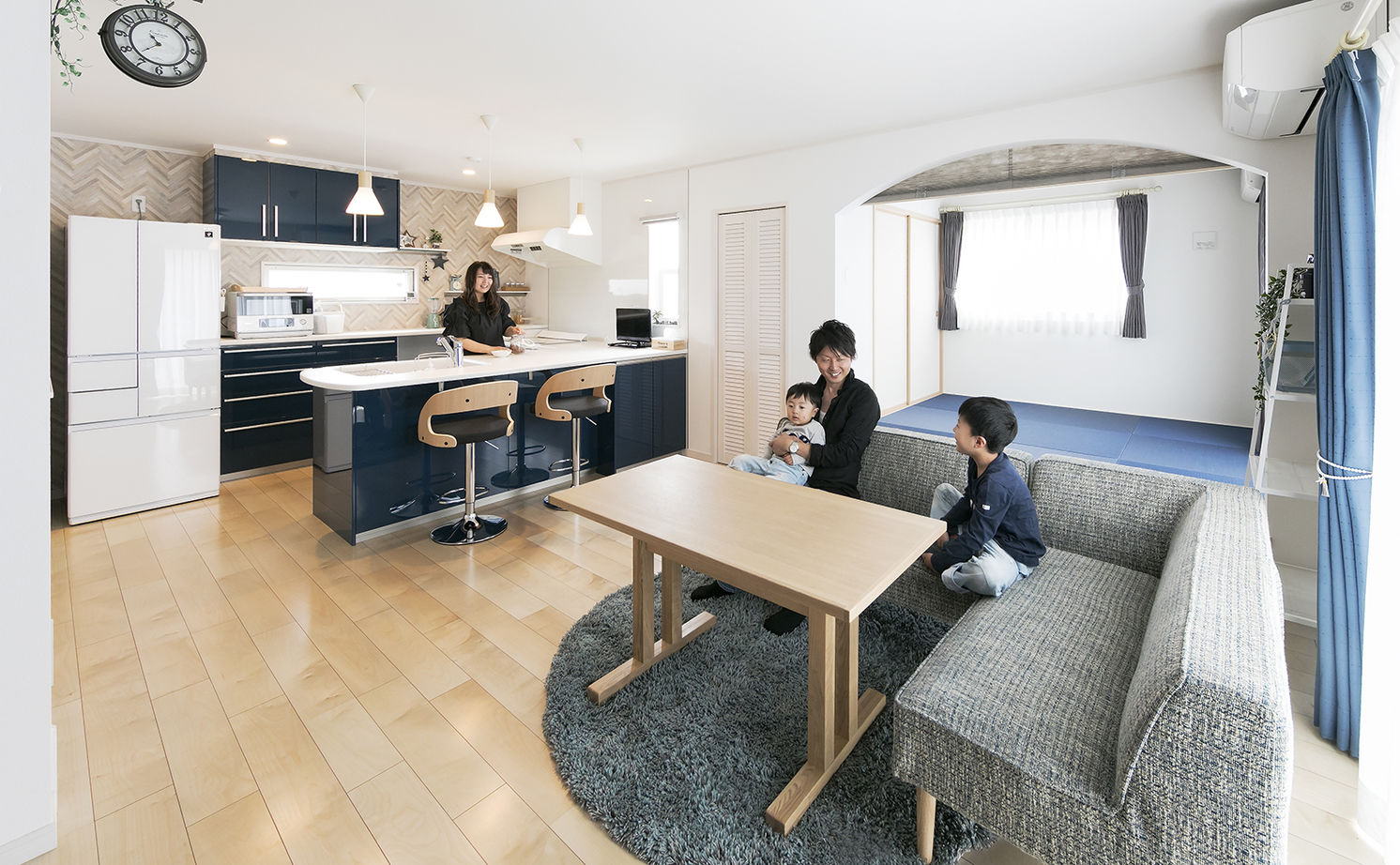 「完全フル装備の家」富士住建 【子育て/収納充実/パントリー/間取り図有】住む人の立場になった提案に大満足の建築実例画像1