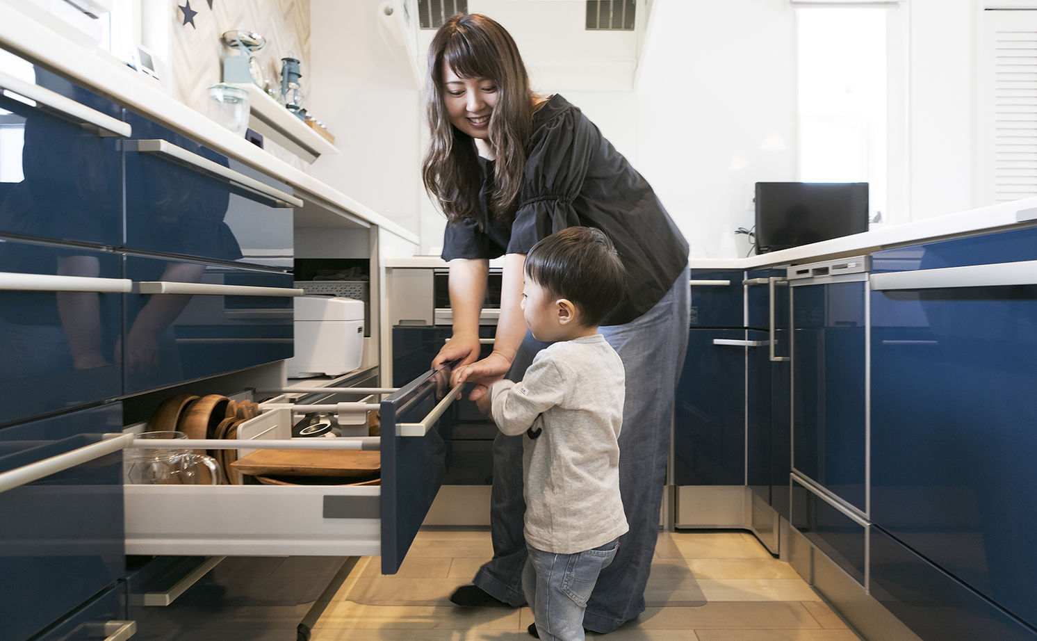 「完全フル装備の家」富士住建 【子育て/収納充実/パントリー/間取り図有】住む人の立場になった提案に大満足の建築実例画像4