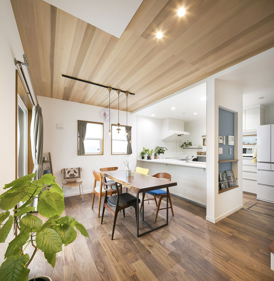 「完全フル装備の家」富士住建 【ナチュラル/生活動線/趣味を楽しむ/間取り図有】素材とデザインにこだわったフル装備住宅の建築実例画像3