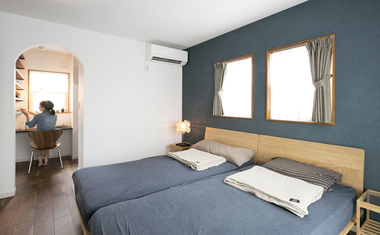 「完全フル装備の家」富士住建 【ナチュラル/生活動線/趣味を楽しむ/間取り図有】素材とデザインにこだわったフル装備住宅の建築実例画像8