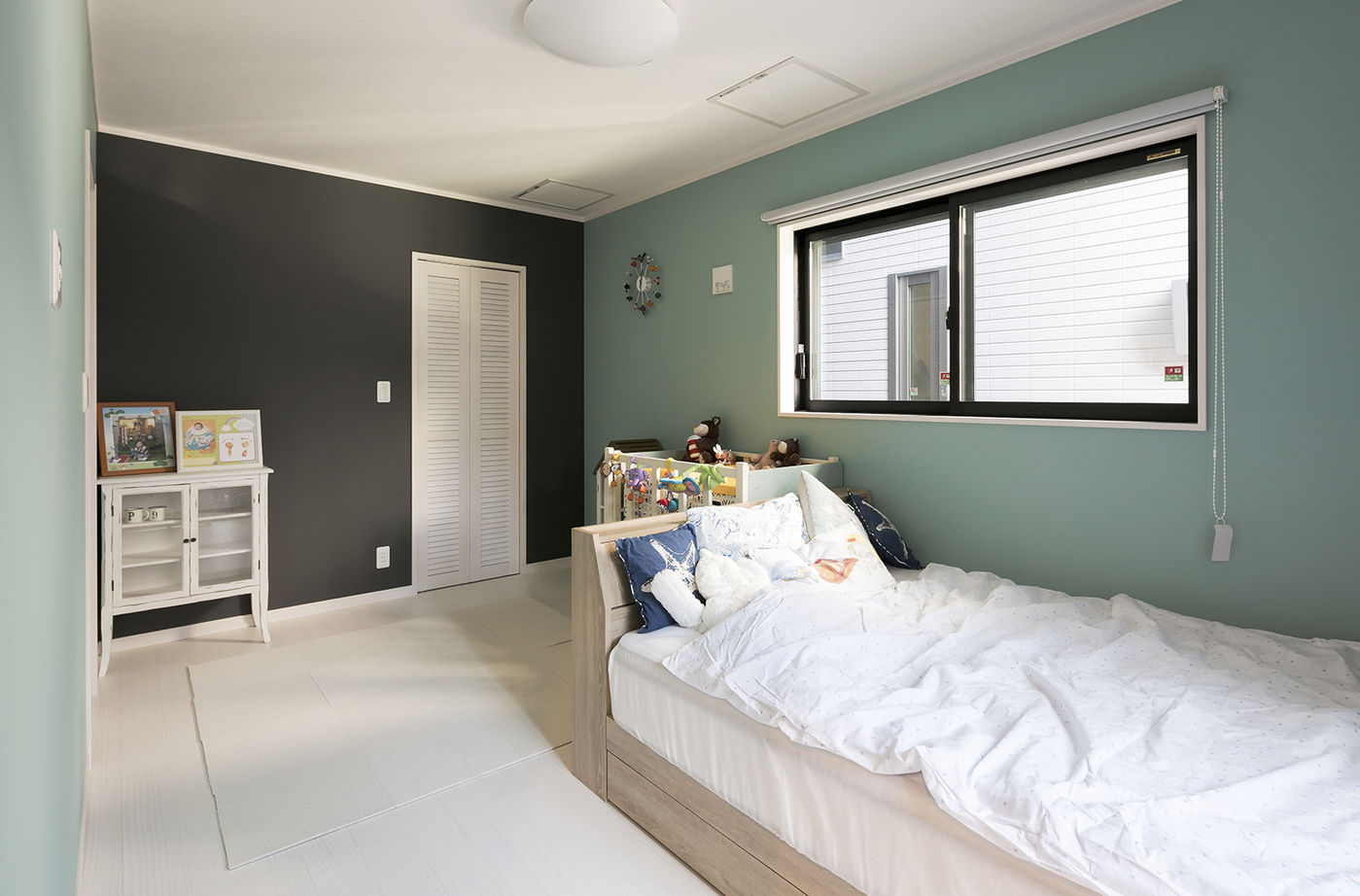 「完全フル装備の家」富士住建 【1000万円台/収納充実/間取り図】シンプルモダンの内装とシックな外観のコントラストが美しいフル装備住宅の建築実例画像9