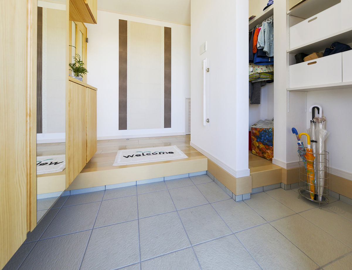 「完全フル装備の家」富士住建 【家事ラク動線/子育てしやすい/間取り図有】子ども達をいつでも見守れるフル装備住宅の建築実例画像9