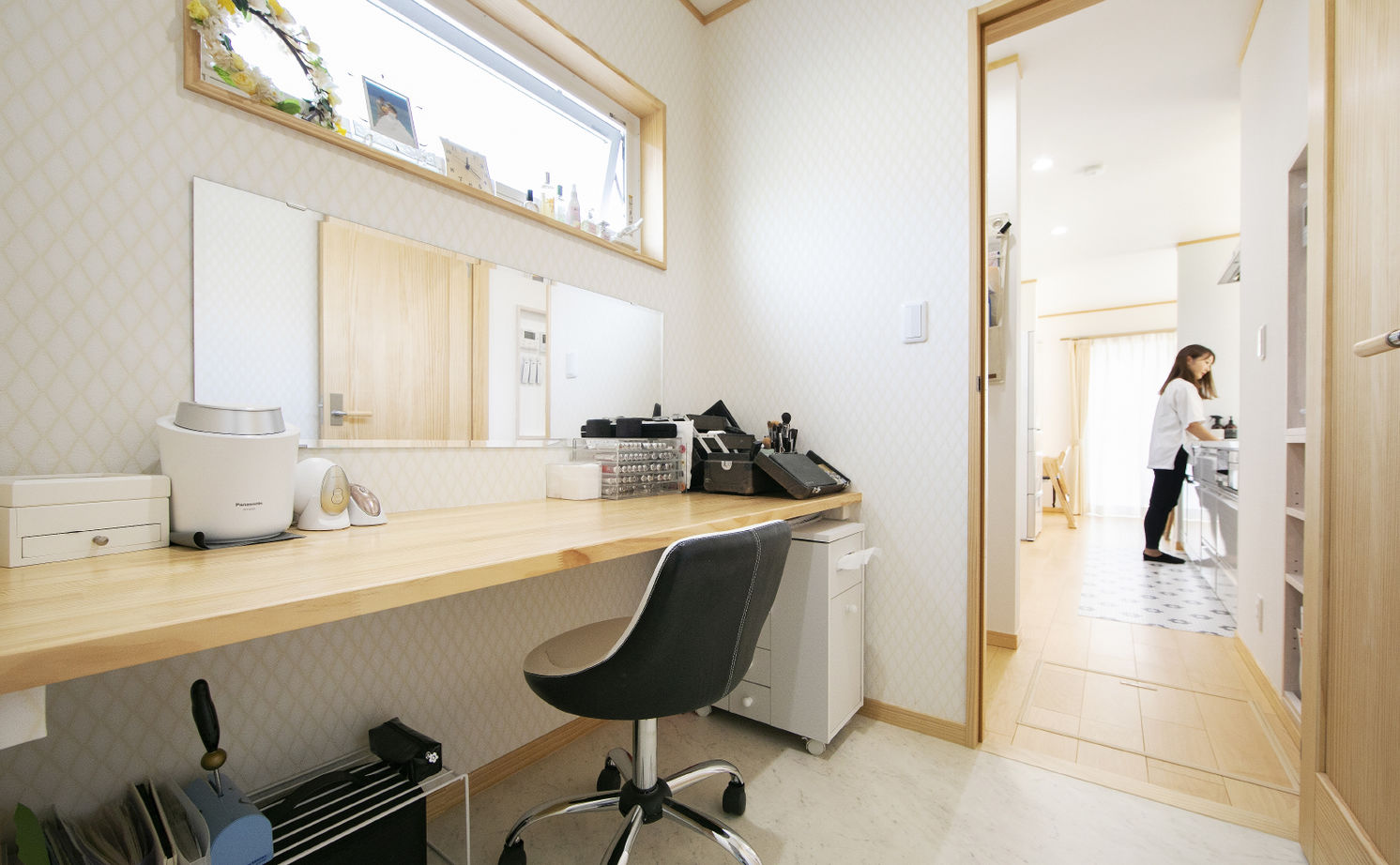 「完全フル装備の家」富士住建 【家事ラク動線/子育て/2000万円台/間取り図有】子ども達を見守れるフル装備住宅が完成の建築実例画像4