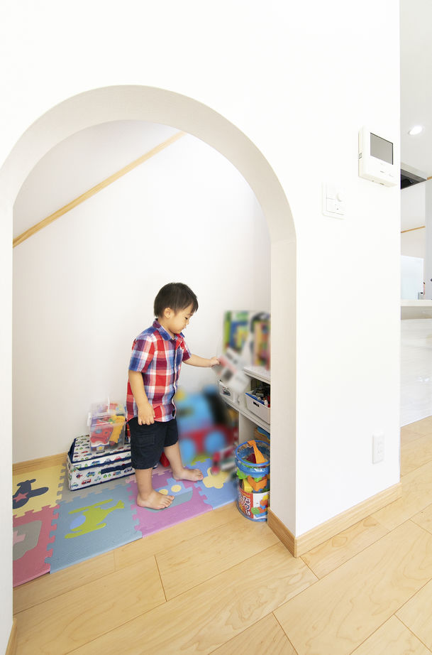 「完全フル装備の家」富士住建 【家事ラク動線/子育て/2000万円台/間取り図有】子ども達を見守れるフル装備住宅が完成の建築実例画像5