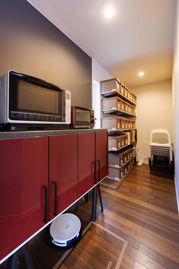 「完全フル装備の家」富士住建 【フル装備住宅/2000万円台/間取り図】ゆったり寛ぎ空間で羽を伸ばす暮らし。吹抜けの開放的なリビングの家の建築実例画像6