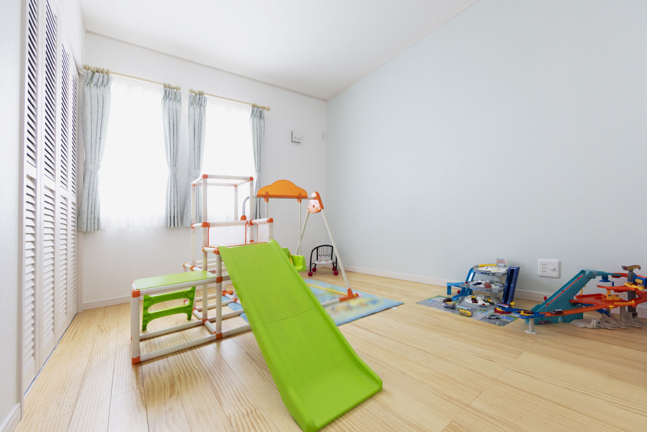 「完全フル装備の家」富士住建 【子育て／家事ラク動線/間取り図有】爽やかなカラーリングでまとめたフル装備住宅の建築実例画像8